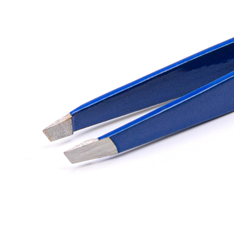 МЕТЦГЕР PT-352-BL Пинцет скошенный синий