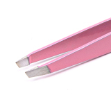 МЕТЦГЕР PT-358-PK Пинцет скошенный розовый