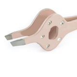 МЕТЦГЕР PT-363(6)-РК Пинцет розовый со стразами