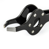 МЕТЦГЕР PT-363(7)-ВК Пинцет черный со стразами