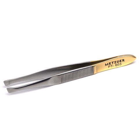 МЕТЦГЕР PT-603-HG Пинцет скошенный