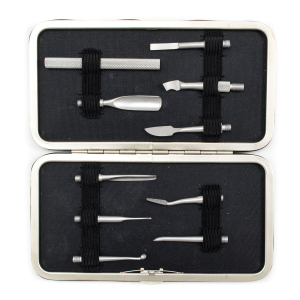 МЕТЦГЕР MS-211-D Маникюрный набор (10 предметов)