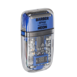 03-082 Blue DEWAL Шейвер для проработки контуров бороды