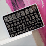 Lesly Пластины для стемпинга 9,5*14,5 см Street Art