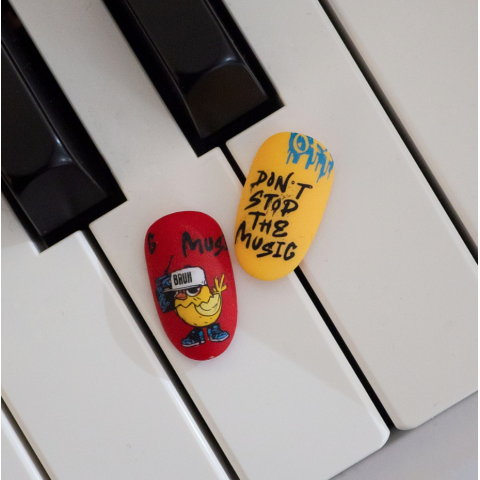 Lesly Пластины для стемпинга 9,5*14,5 см Street Art