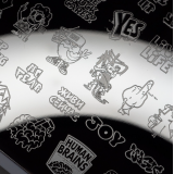 Lesly Пластины для стемпинга 9,5*14,5 см Street Art