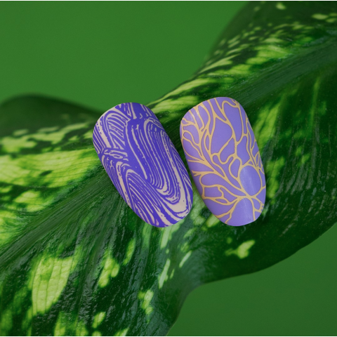 Lesly Пластины для стемпинга 6*12 см Textures 1