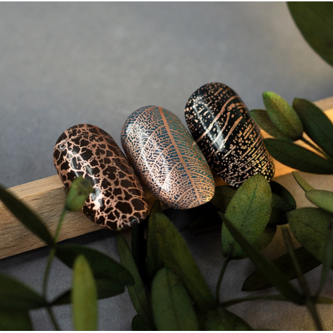 Lesly Пластины для стемпинга 6*12 см Textures 2