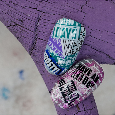 Lesly Пластины для стемпинга 6*12 см Winter Wishes