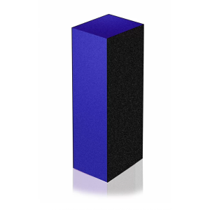 0252 RuNail Шлифовщик для искусственных ногтей пурпурный, 150/150/100