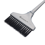 Т-1011 Кисть для окрашивания широкая серая с черной прямой щетиной