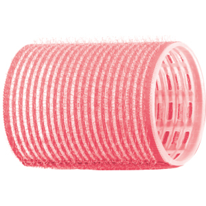 R-VTR2 DEWAL Бигуди-липучки розовые, D 44 мм, 12 шт/упак.