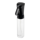 JC0080 Распылитель-спрей пластиковый, прозрачный с чёрным, 80 мл.