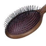 BRNЕ-162 DEWAL Щетка массажная овальная, нейлоновый штифт, 14 рядов