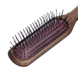 BRNЕ-122 DEWAL Щетка массажная прямоугольная узкая, нейлоновый штифт, 7 рядов