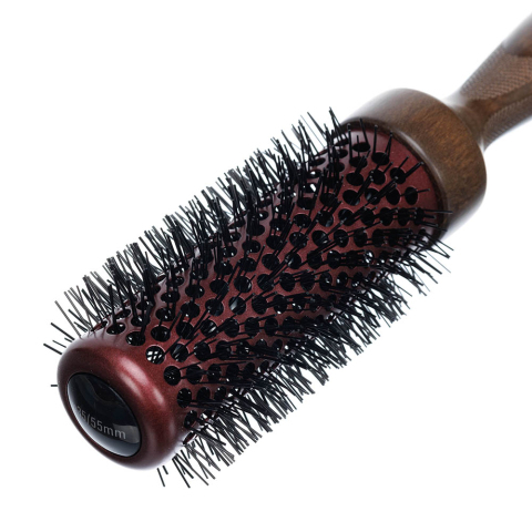 BRNЕ-25 Термобрашинг DEWAL с керамическим покрытием, нейлоновая ионизированная щетина, 25*41 мм