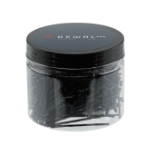 CL153 Невидимки черные волна, жесткие, 50 мм (500 гр./ упак).