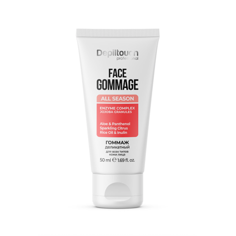 Dt Гоммаж деликатный для всех типов кожи лица, 50 мл.