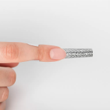 4099 RuNail Формы одноразовые Серебро, 100 шт.