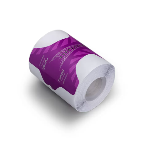 4101 RuNail Формы одноразовые Фиолетовые, 100 шт.