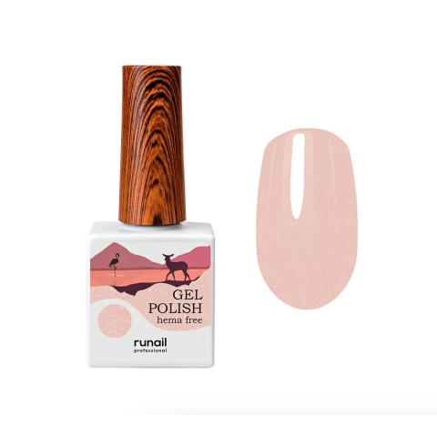 9885 RuNail Гель-лак Hema free, 10 мл.
