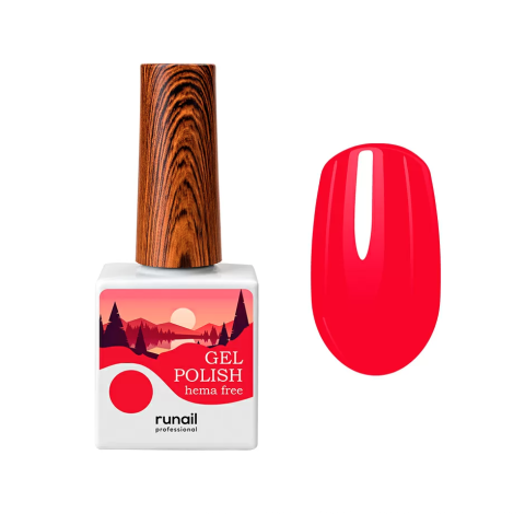 9893 RuNail Гель-лак Hema free, 10 мл.