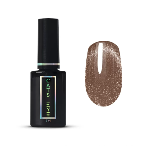 9922 RuNail Гель-лак CHOCO Cat's eye, 7 мл.