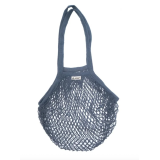 0621 Авоська с удлиненной ручкой на плечо, серый графит