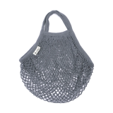 0126 Авоська с короткой ручкой, серый графит