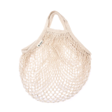 0119 Авоська с короткой ручкой, бежевая