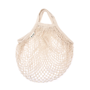 0119 Авоська с короткой ручкой, бежевая