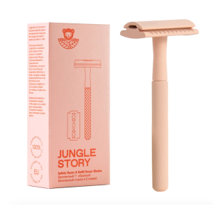 0423 Бритвенный станок Нежный Персиковый + 5 лезвий комплект