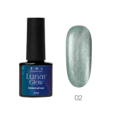 TNL Гель-лак Lunar Glow №02 - хрустально-оливковый, 6 мл.