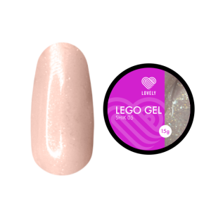 Lovely Lego Гель для наращивания и укрепления Shik №05, 15 гр.