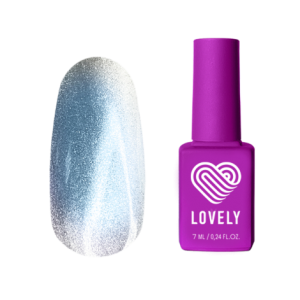 Lovely Гель-лак Aura №01 Кошачий глаз с эффектом втирки, 7 мл.