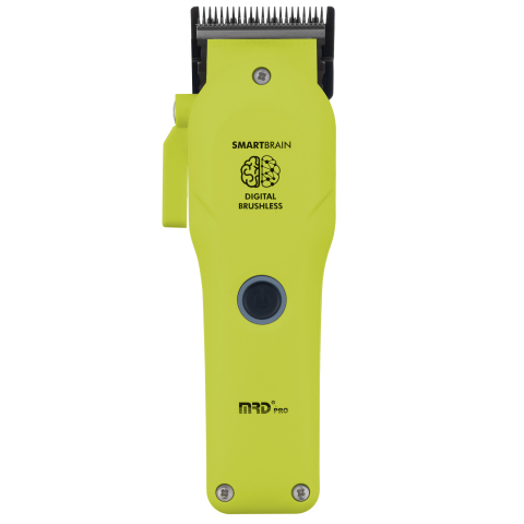 MRD-HC-3969ST green Машинка для стрижки, 7200 об/мин, нож 45 мм, 0,3-4,0 мм, 6 насадок