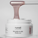 9960 RuNail Моделирующий УФ-гель с жемчужным эффектом, 15 гр.