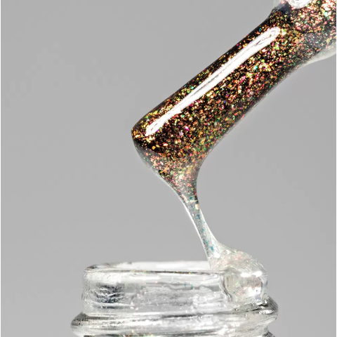 9910 RuNail Топ глянцевый Coat Effect Opal Aurora, 9 мл.