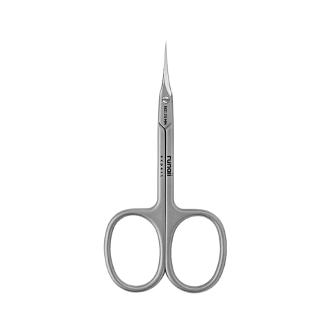 601/15 RuNail Ножницы для кутикулы матовые 90/15 мм