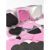 Lovely Салфетки безворсовые розовые 200 шт., сердечко