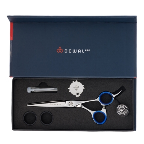 6666/6,5 Ножницы парикмахерские прямые с микронасечками, 6,5"