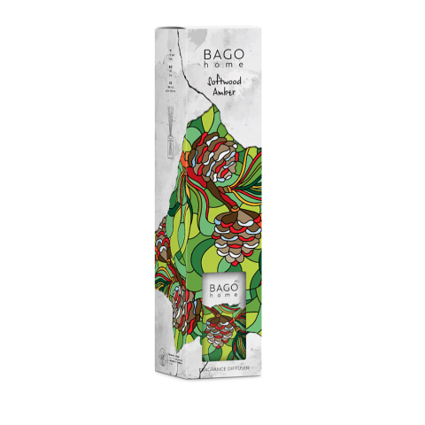 BAGO Диффузор ароматический Янтарная ель, 75 мл.