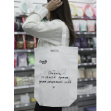 Сумка для покупок Панда белая