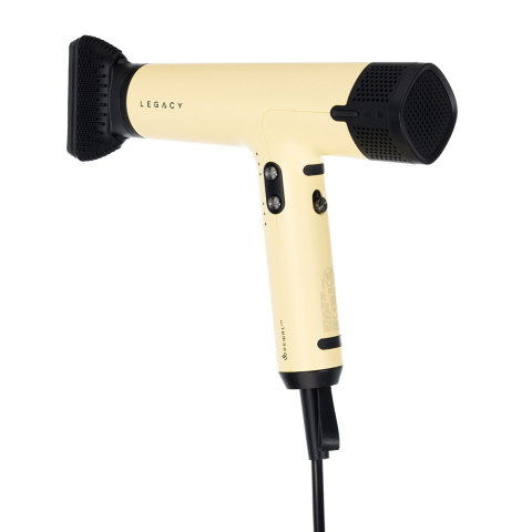 LD-1889 Yellow DEWAL Фен PRO Legacy, 1700 Вт, 2 насадки + диффузор