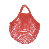 0065 Авоська с короткой ручкой, красная