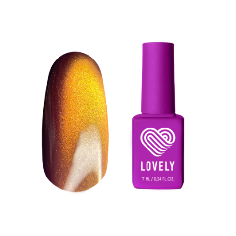 Lovely 04 Гель-лак с эффектом кошачьего глаза Pixie, 7 мл.