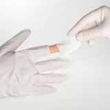 708 RuNail Маска-перчатки для кожи рук с овсяными пептидами, 1 пара