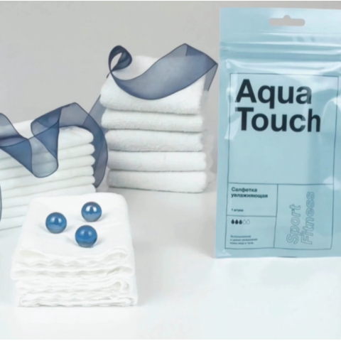 Aqua Touch Косметическое полотенце Увлажняющее