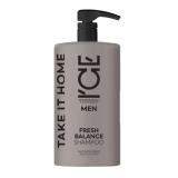 ICE Home Мужской шампунь для жирных волос, 1000 мл.