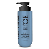 ICE Home Мужской шампунь парфюмированный 3в1, 400 мл.